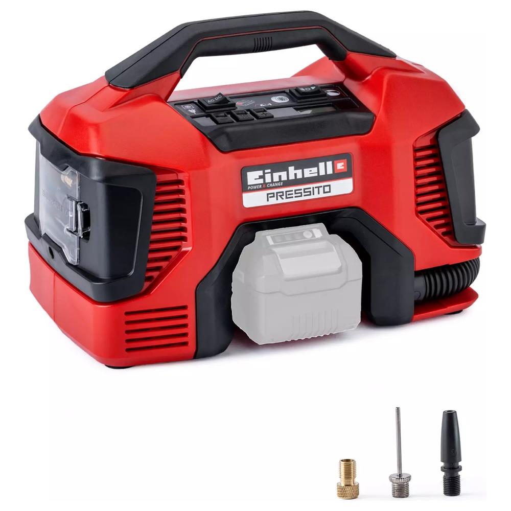 compressore einhell ibrido corrente/batteria pressito- solo