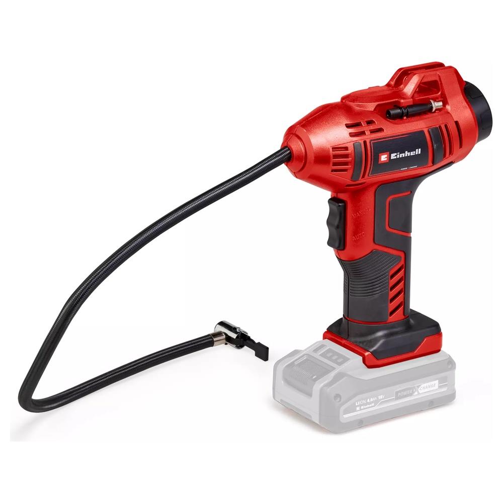 compressore einhell portatile alta pressione ce-cc 18 li - solo