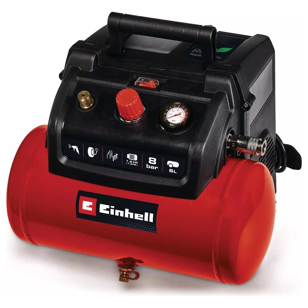 compressore einhell tc-ac 190/6/8 of set
