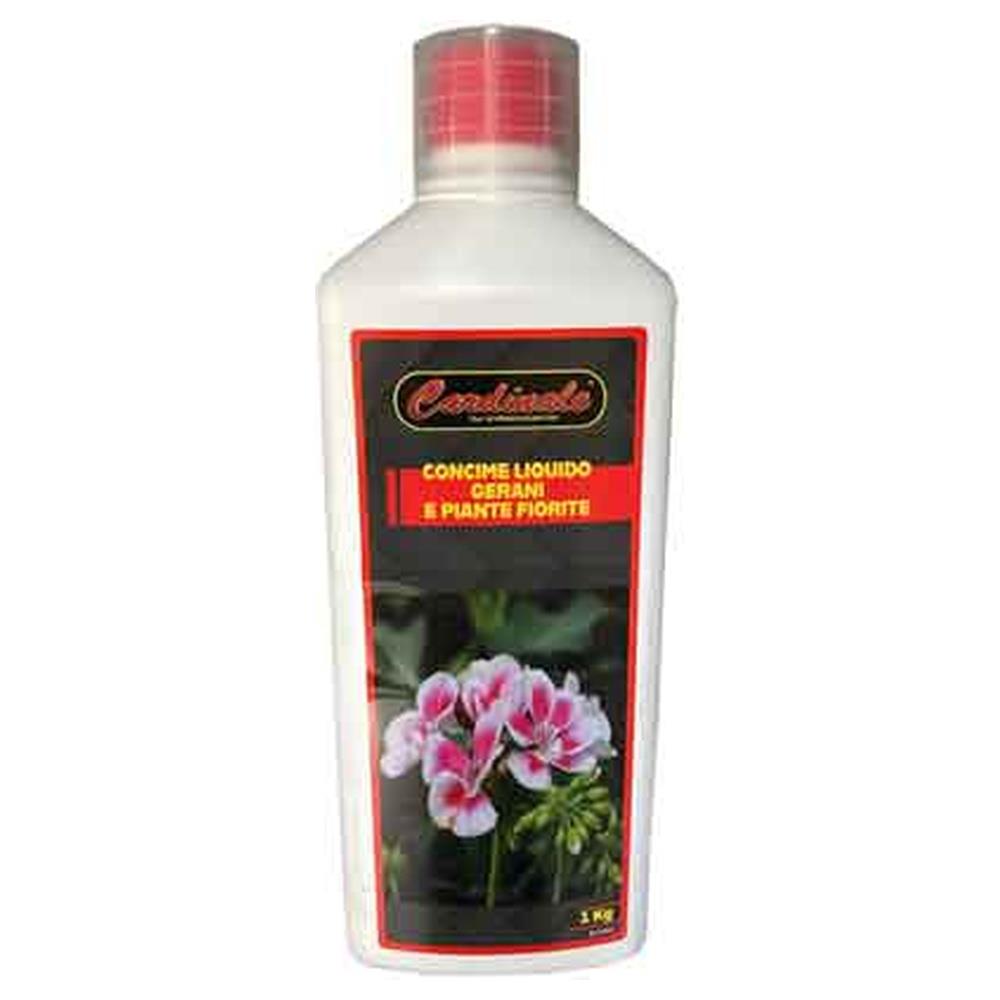concime liquido gerani e piante fiorite cardinale 1 kg