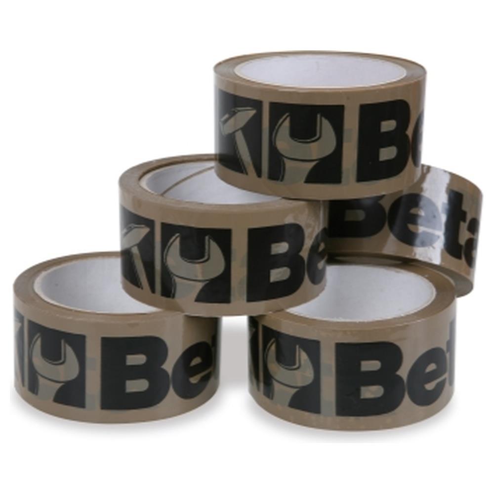 confezione da 36 rotoli di nastro adesivo per imballo, logo beta, avana betacollection 9589a/36