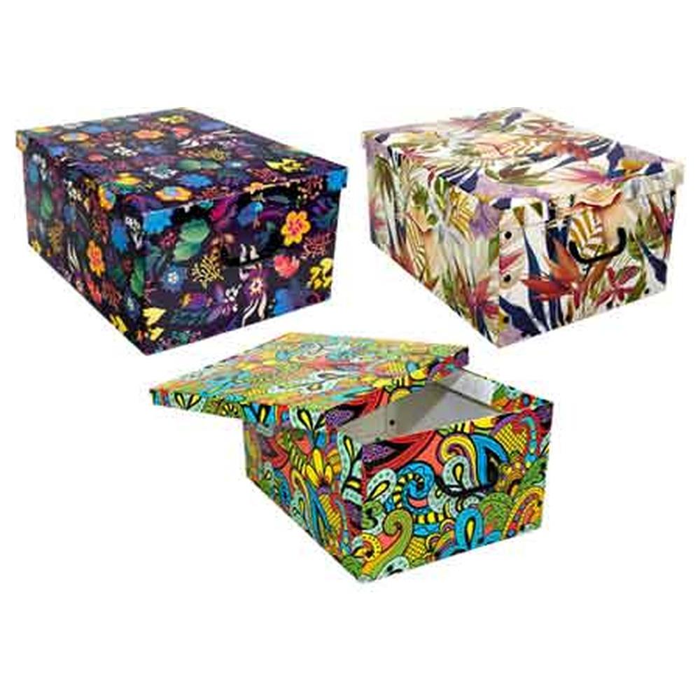 contenitore multiuso big box fantasy 50x39x24,5h cm