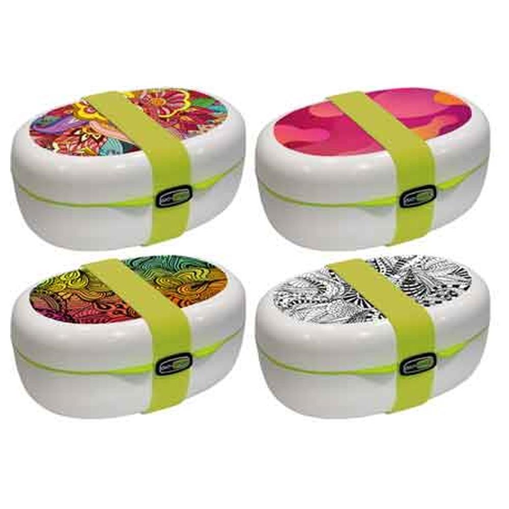contenitore per alimenti x-food mood giostyle 1,3 lt - cm 19x14,5x8,5h