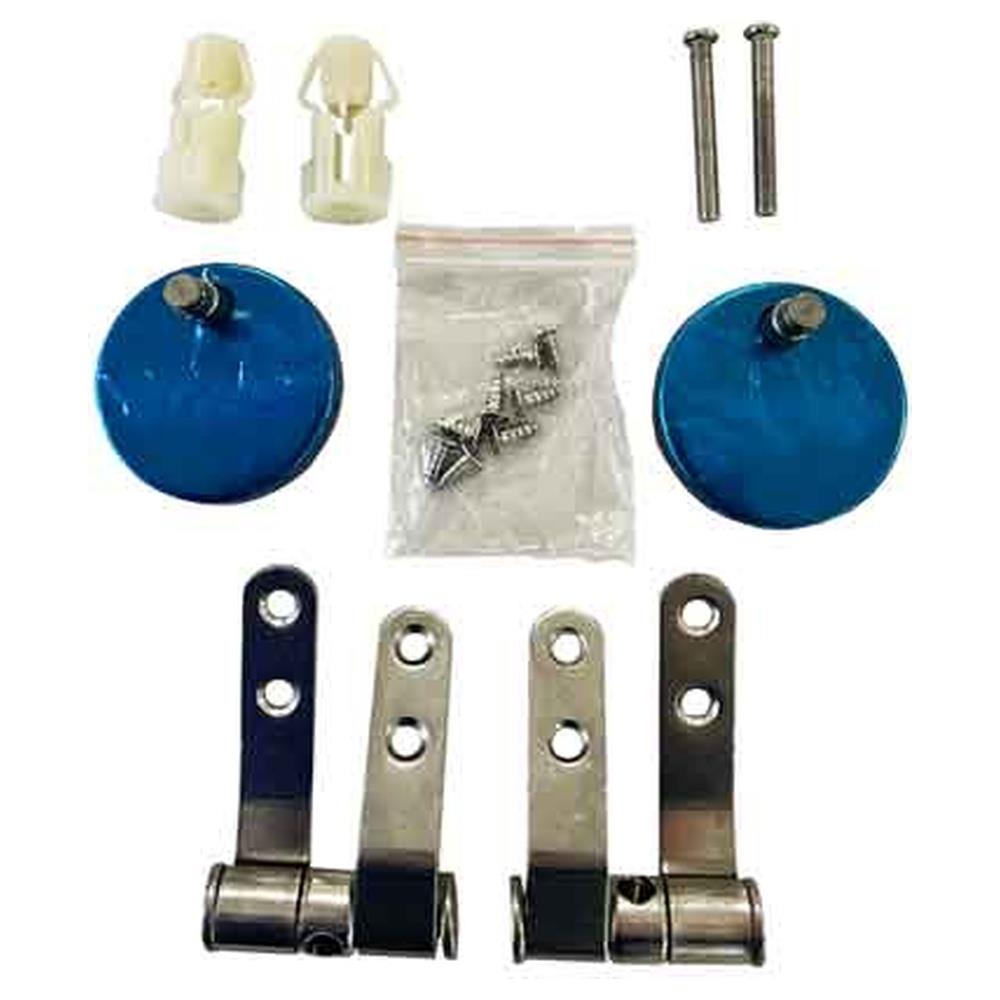 coppia cerniere universali inox