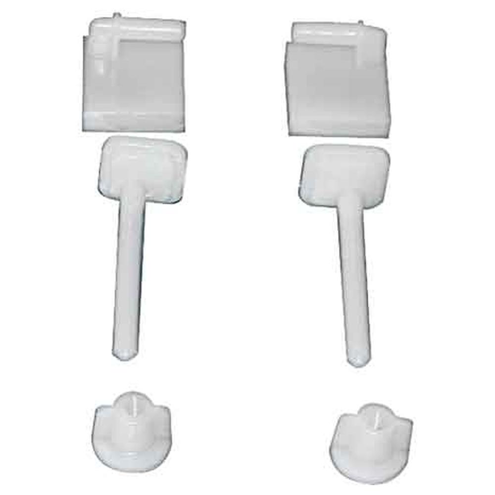 coppia supporti in pvc per sedili abs