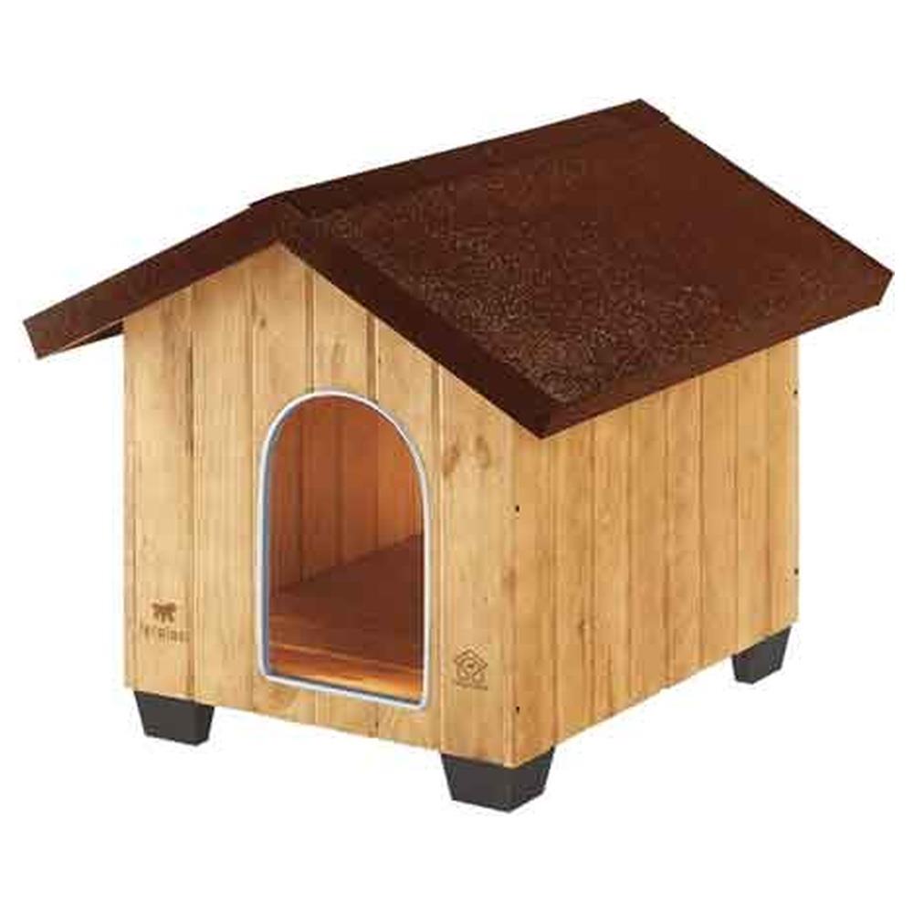 cuccia per cani in legno 73x85x67,5h - medium