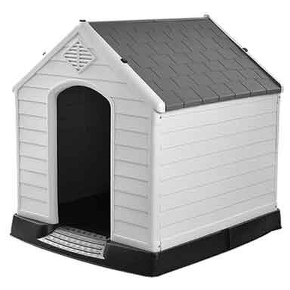 cuccia per cani in plastica 'imperial' cardinale  87,7x78,5x81,5h cm