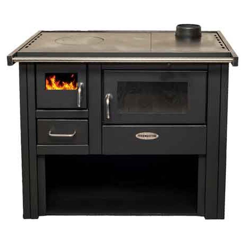 cucina a legna marmolada