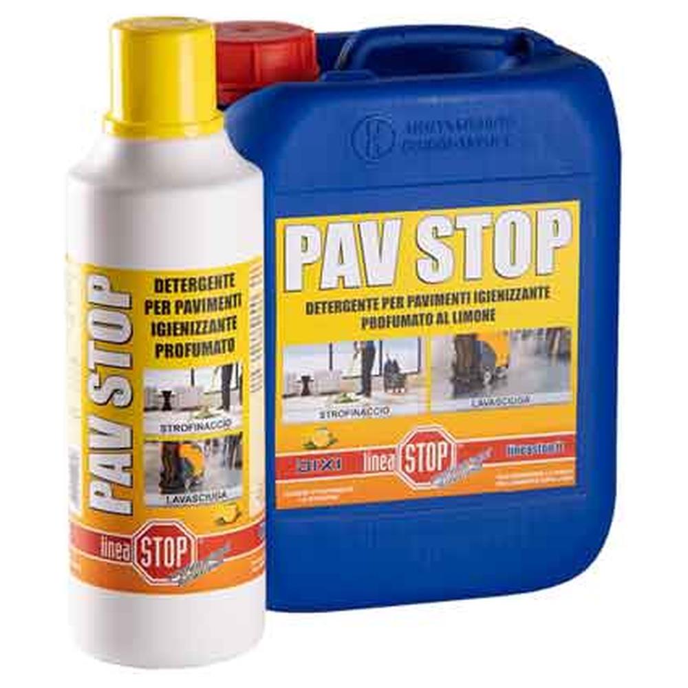 detergente profumato per pavimenti 'pav stop' 1 lt