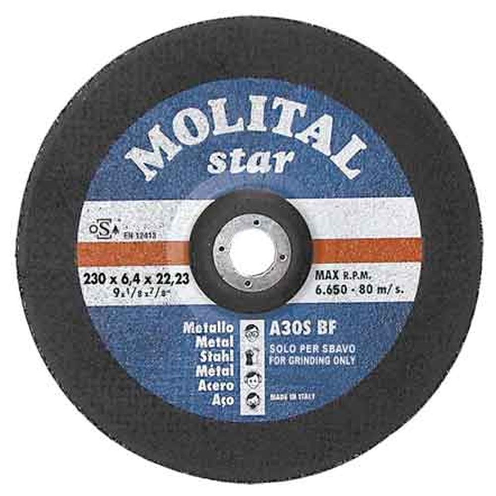 disco da sbavo per ferro molital