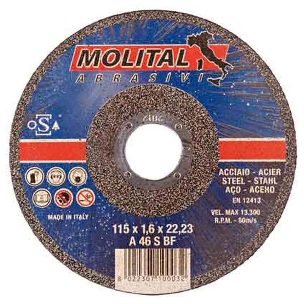 disco da taglio per ferro sottile molital