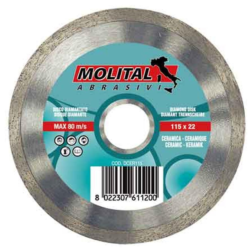 disco diamantato ceramica molital ø 115 mm