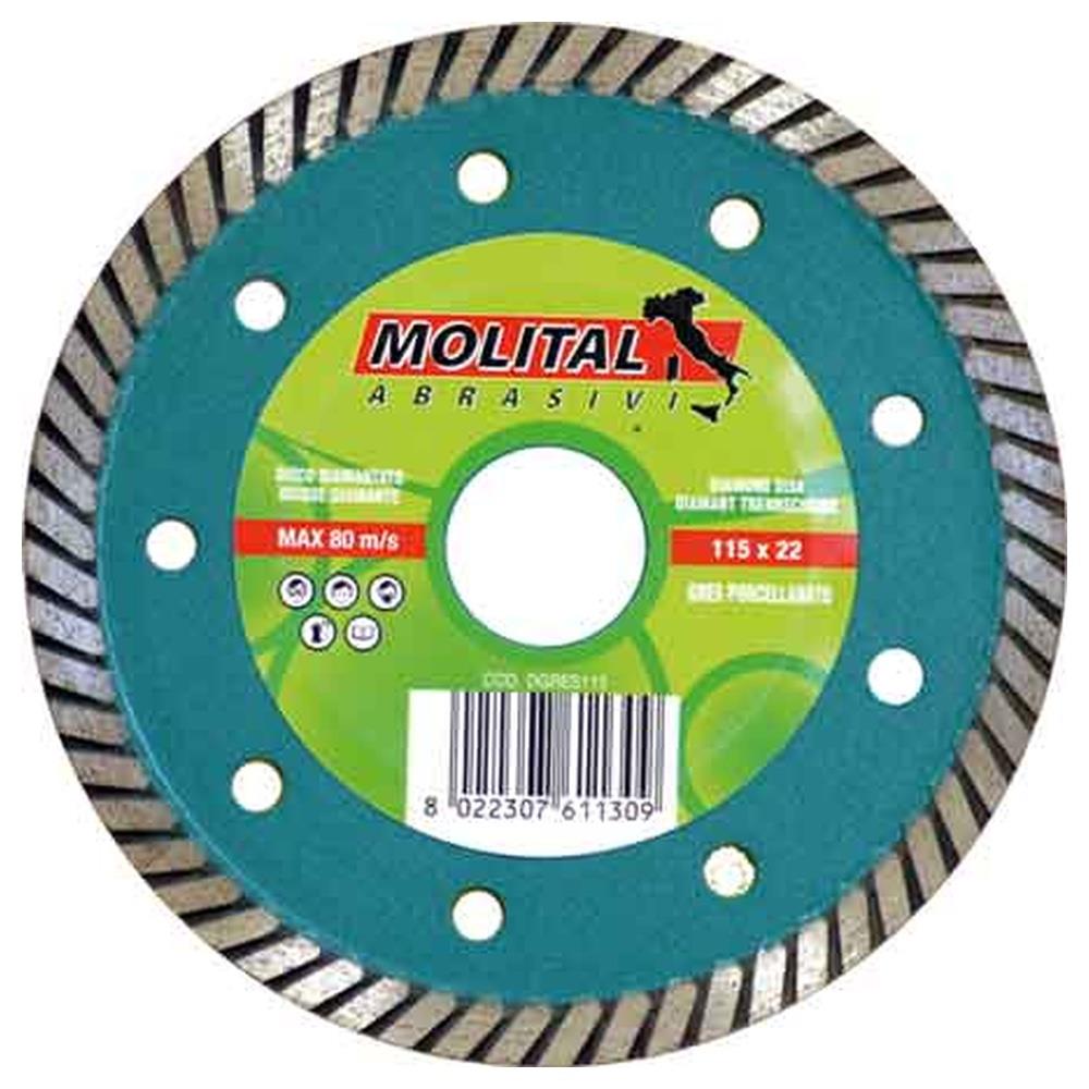 disco diamantato 'gres' molital