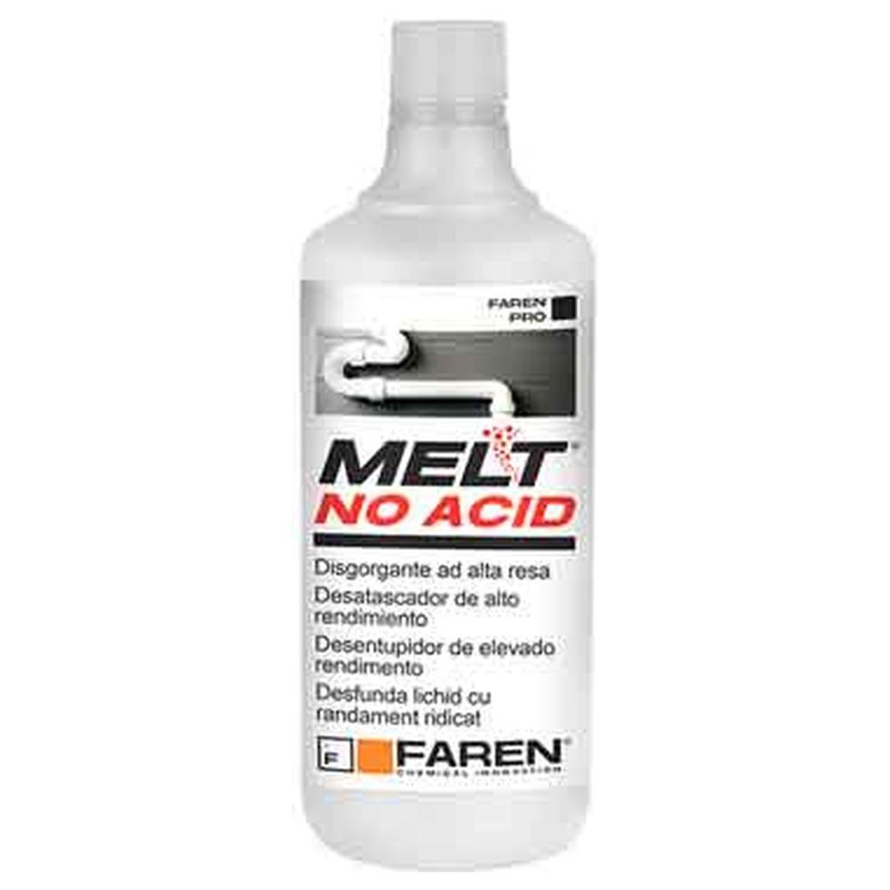 disgorgante tubature 'melt no acid' 1 lt