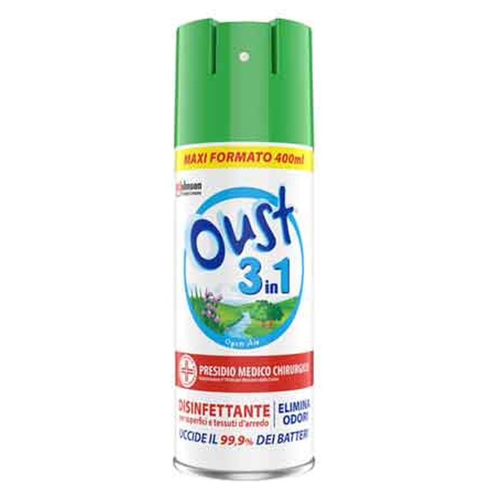 disinfettante elimina odori per ambiente 3in1 oust 400 ml