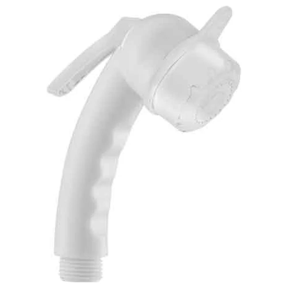 doccetta shut-off con pulsante bianca 1/2" - abs