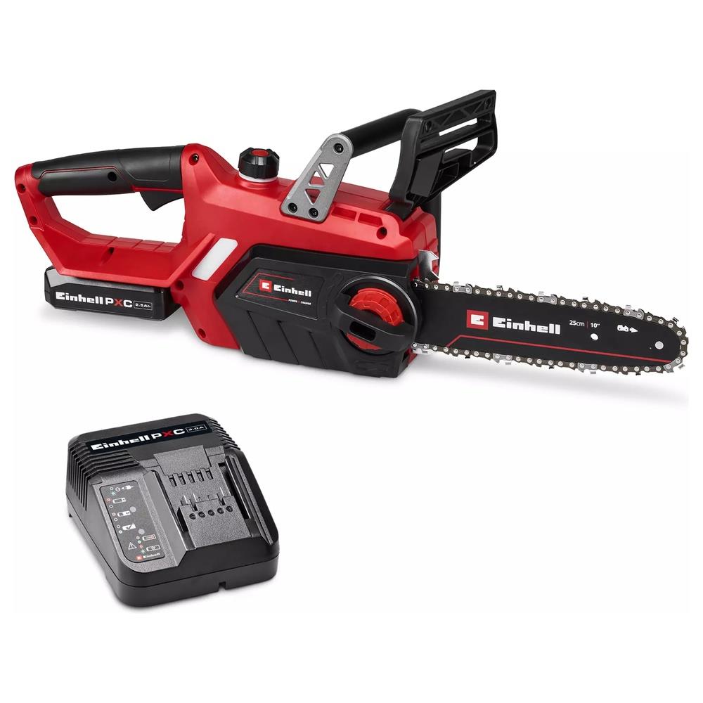 elettrosega einhell a batteria ge-lc 18/25-1 li kit (1x2,5ah)