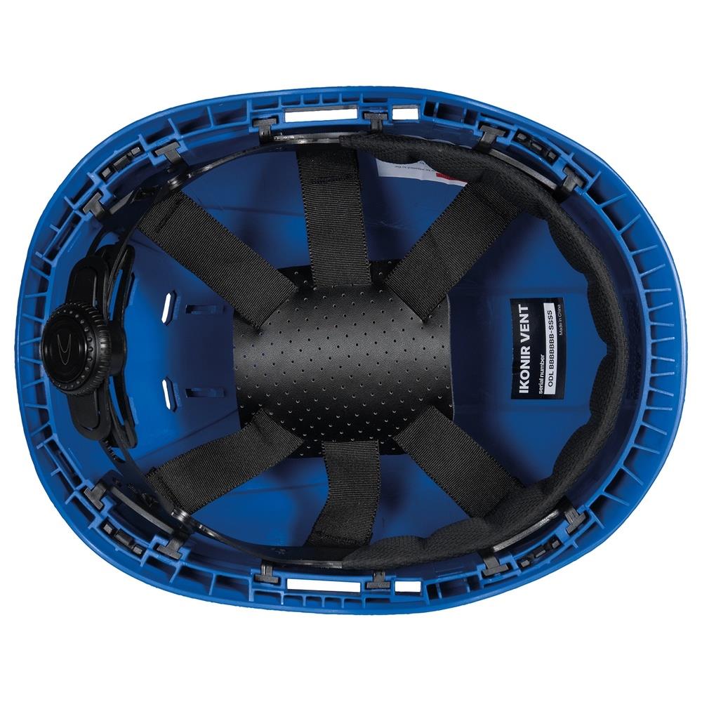 elmetto cofra ikonir vent calotta abs ventilato h002 blu