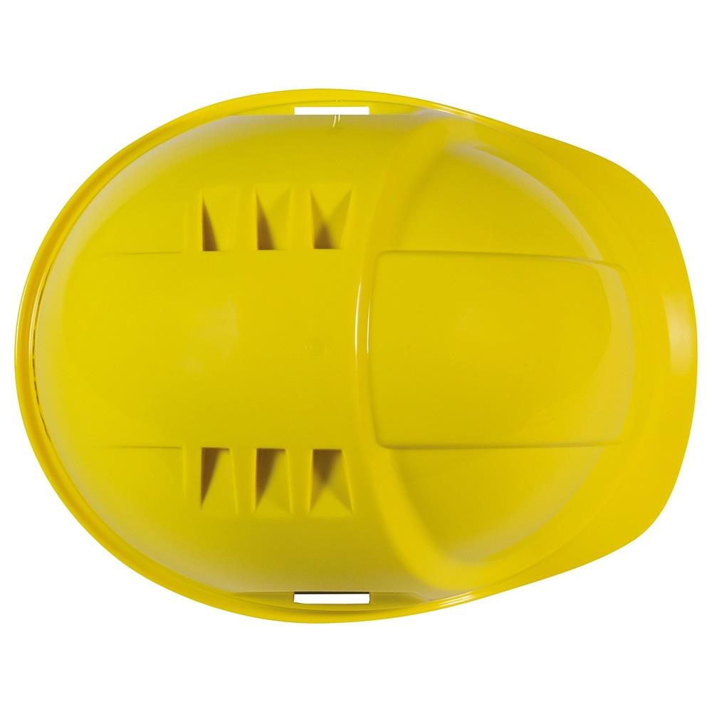 elmetto cofra litess vent calotta abs ventilato h001 giallo
