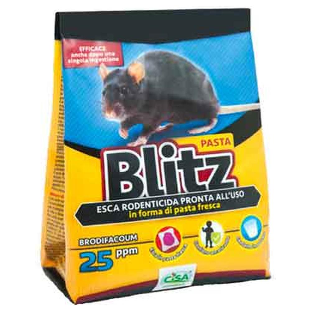 esca topicida in pasta rossa blitz 150 gr