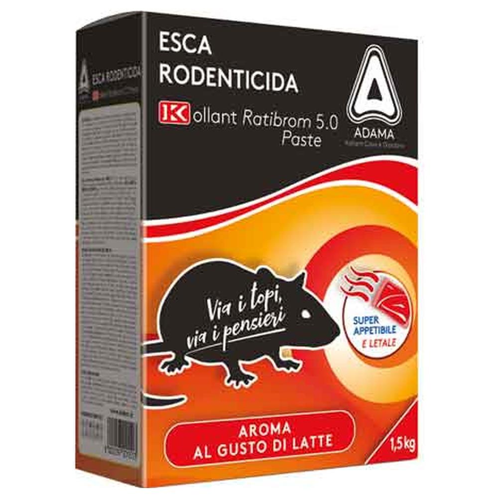 esca topicida ratibrom 5.0 paste 1,5 kg (3x500gr)