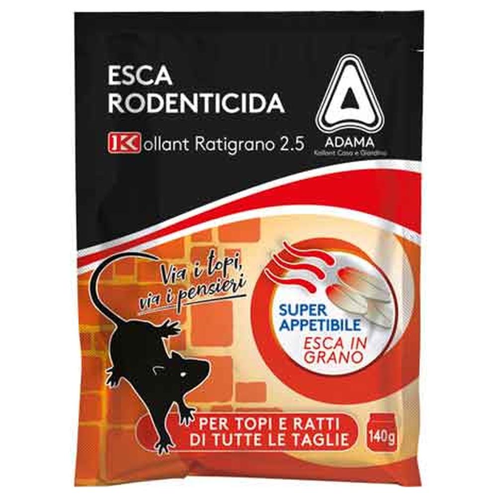 esca topicida ratigrano 2,5 140 gr