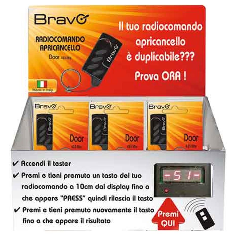 espositore radiocomandi 'door' con tester 22 pezzi