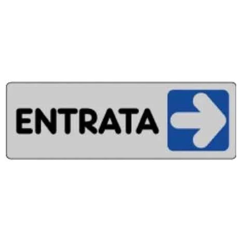 etichetta  entrata dx  15x5 cm