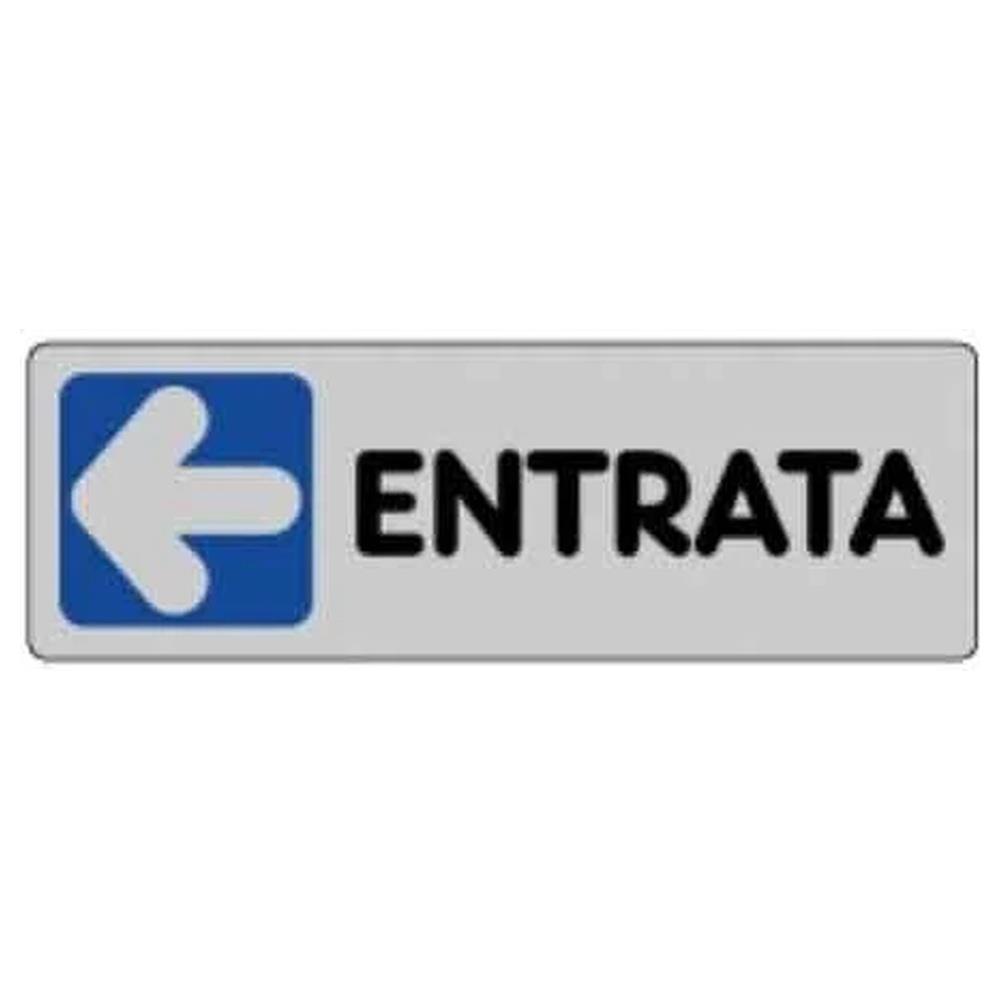 etichetta  entrata sx  15x5 cm