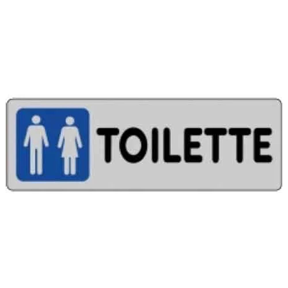 etichetta  toilette uomini/donne  15x5 cm