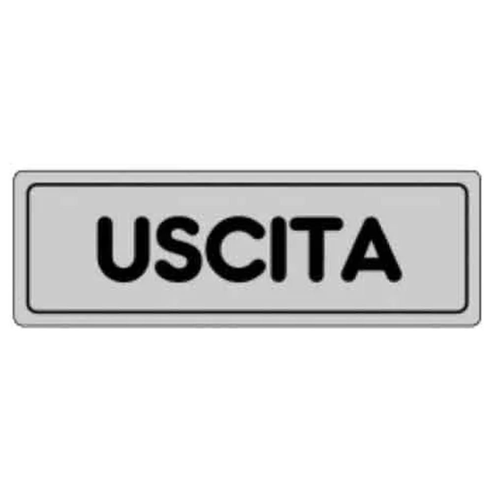 etichetta  uscita  15x15 cm