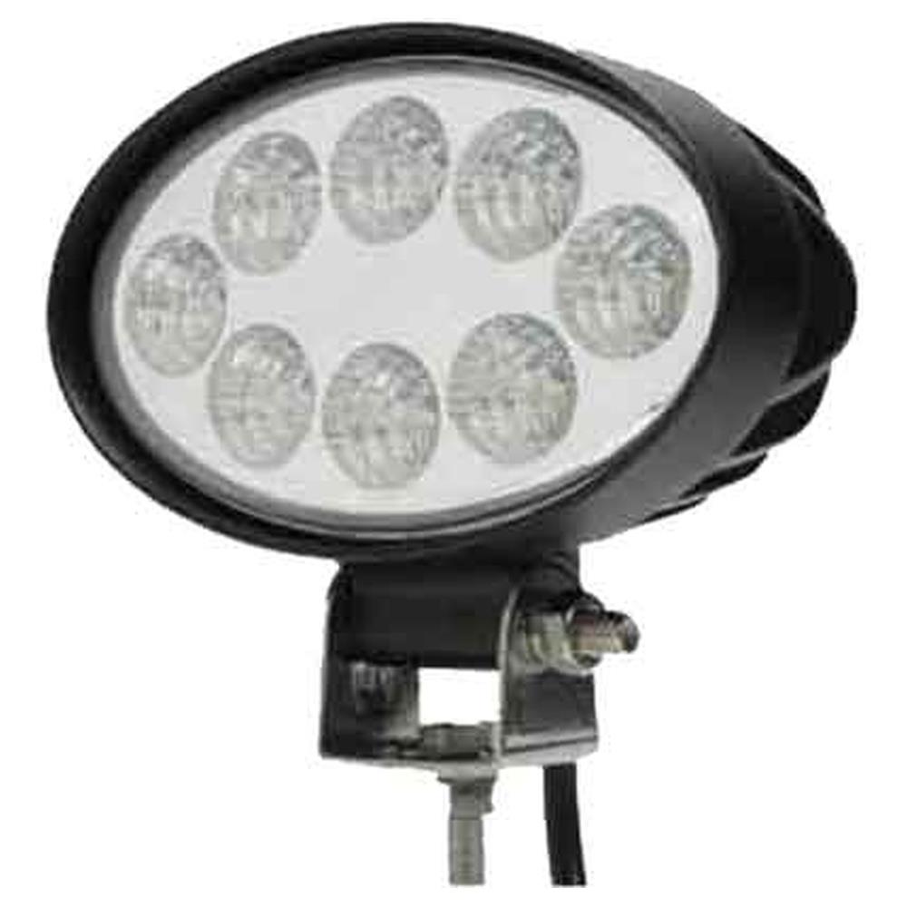 faro da lavoro a led ovale 24w - 2800lm - 6000k