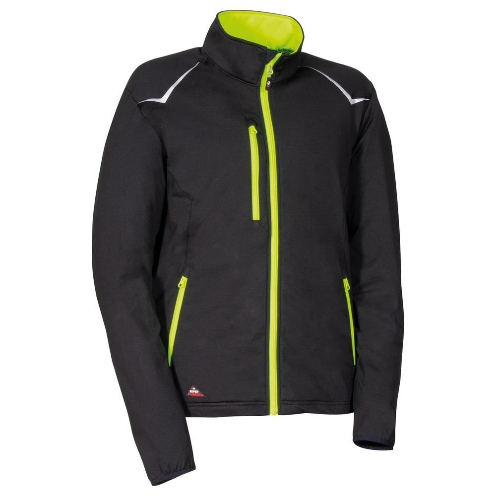 felpa cofra deurne v648 nero/nero/gial.fluo s