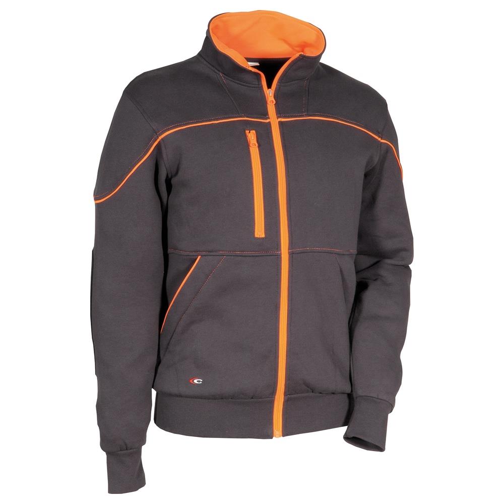 felpa cofra dikli v547 antracite/nero/aran s