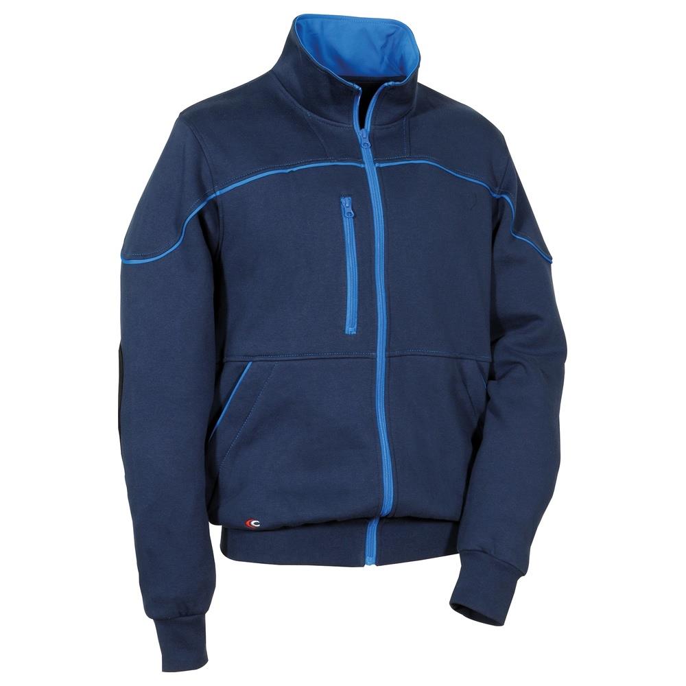 felpa cofra dikli v547 navy/nero/royal s