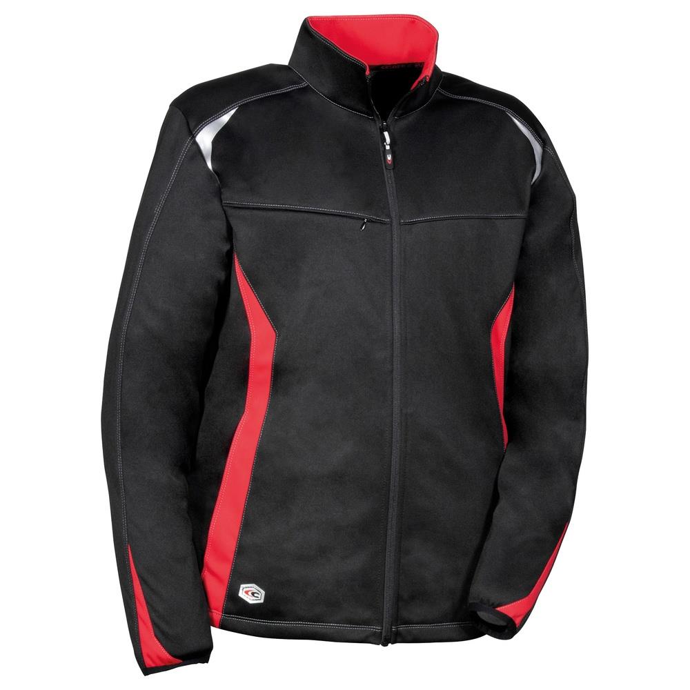 felpa cofra gedern v646 nero/rosso s