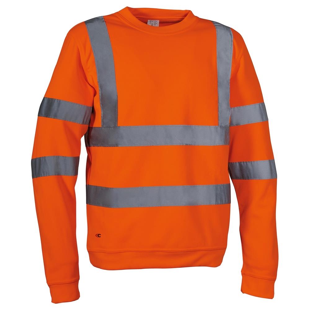felpa cofra mariqueta v385 arancio fluo s
