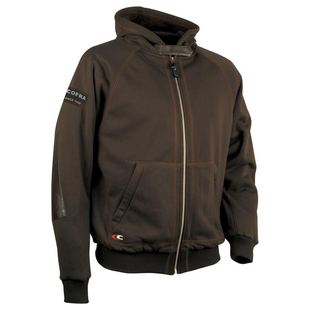 felpa con cappuccio da lavoro cofra amsterdam navy l