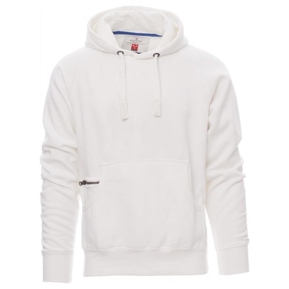 felpa con cappuccio payper atlanta+ bianco xs