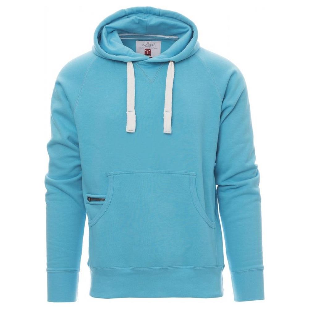 felpa con cappuccio payper atlanta+ blu atollo xs