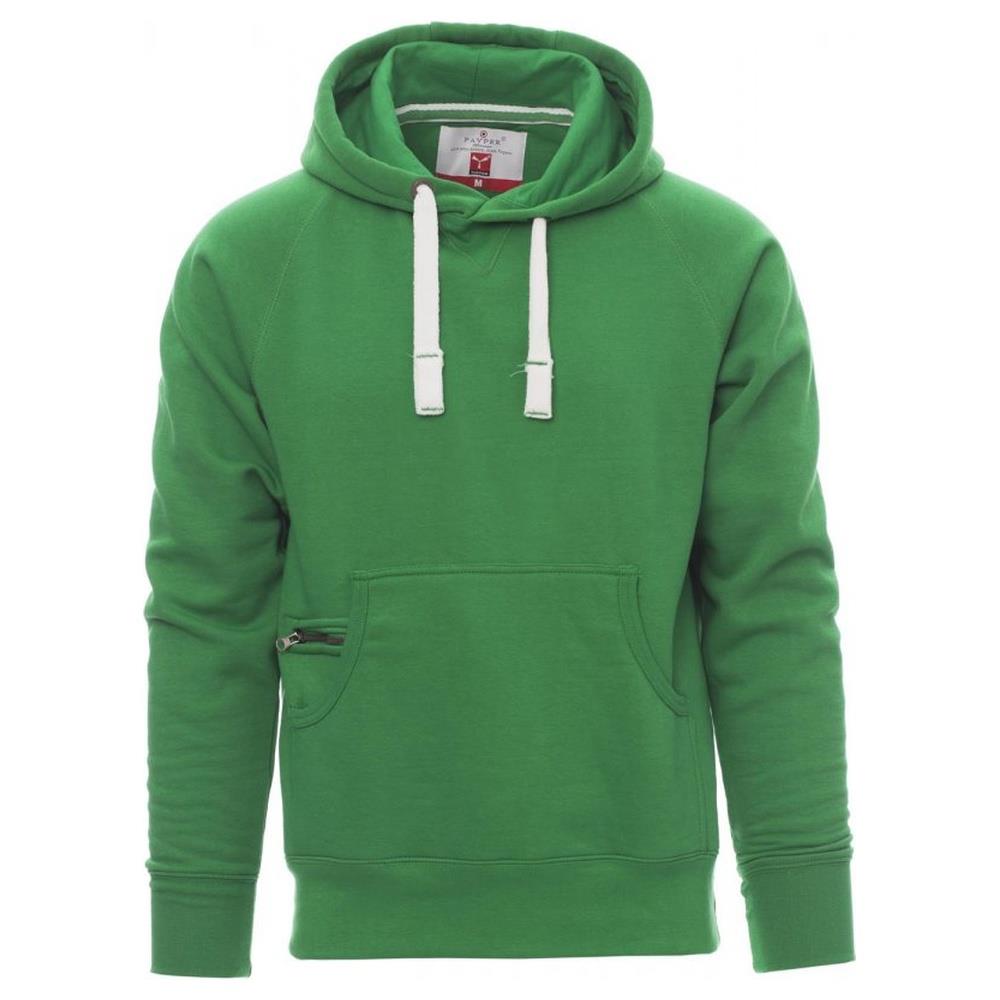 felpa con cappuccio payper atlanta+ jelly green xs