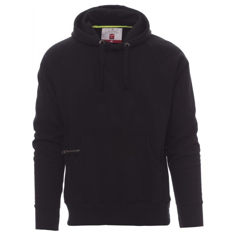 felpa con cappuccio payper atlanta+ nero xs