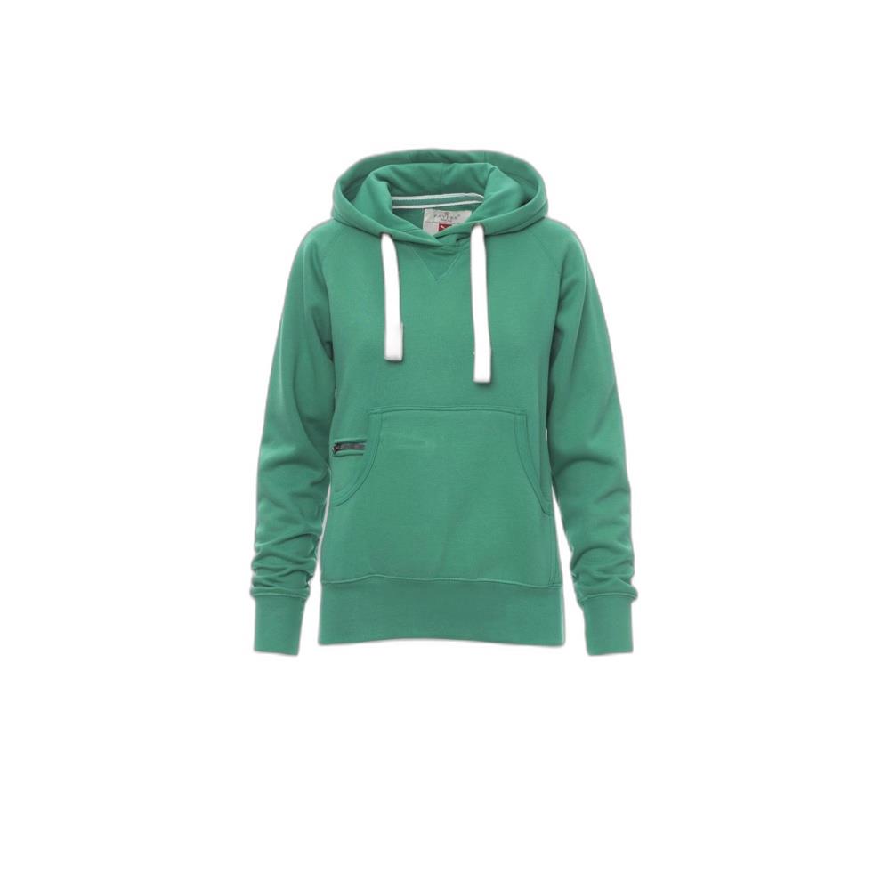 felpa con cappuccio payper atlanta+lady emerald green xs