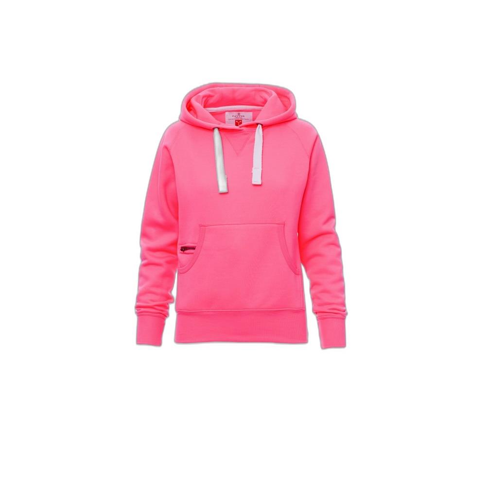 felpa con cappuccio payper atlanta+lady fucsia fluo xs