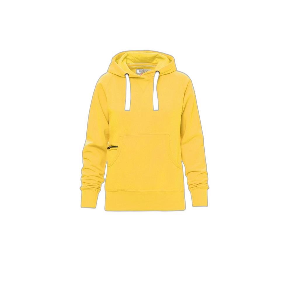 felpa con cappuccio payper atlanta+lady giallo xs