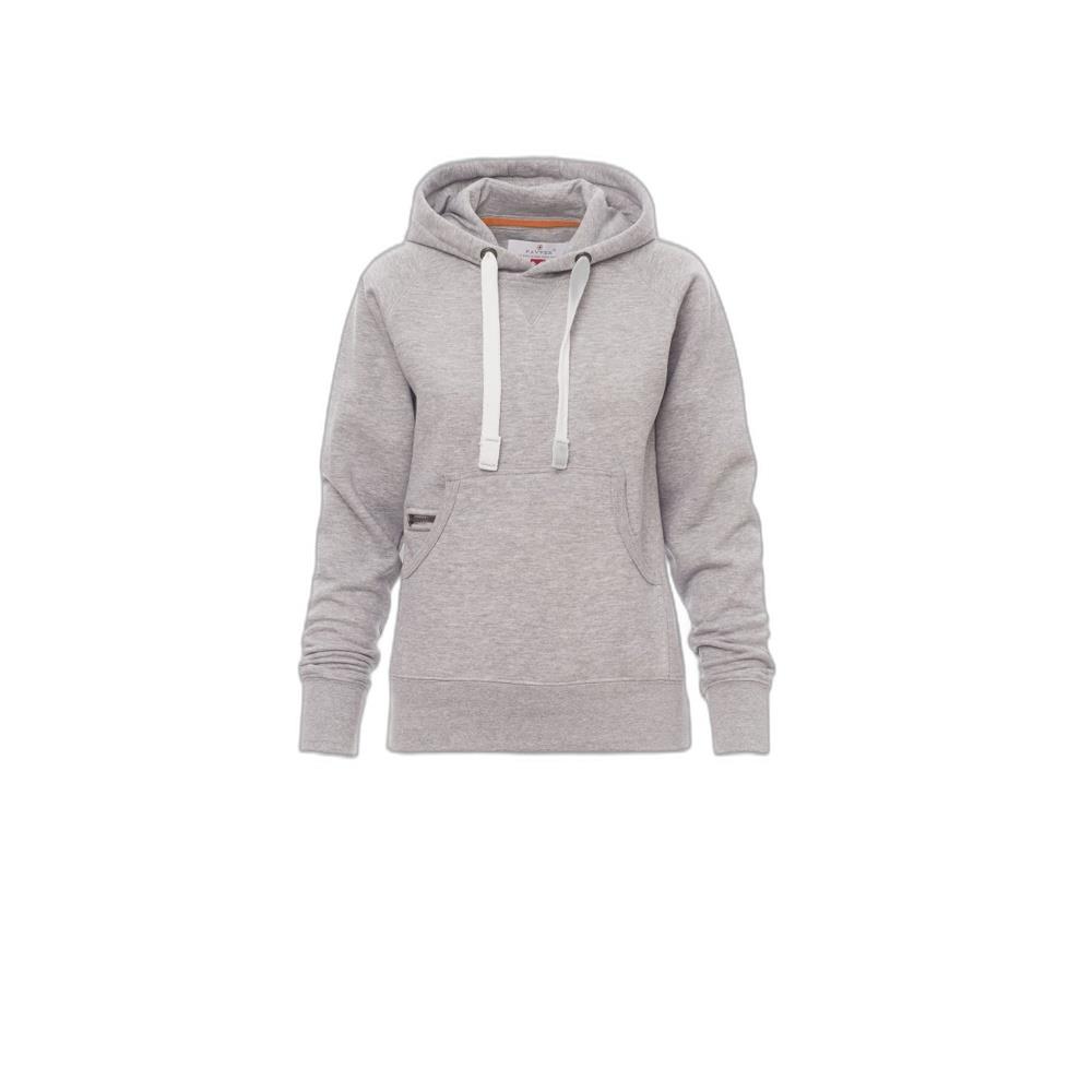 felpa con cappuccio payper atlanta+lady grigio melange xs