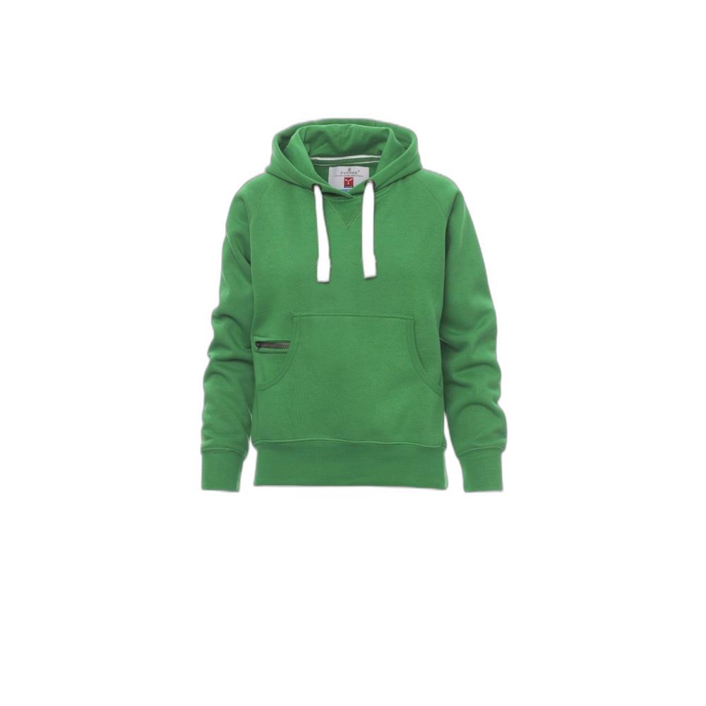 felpa con cappuccio payper atlanta+lady jelly green xs