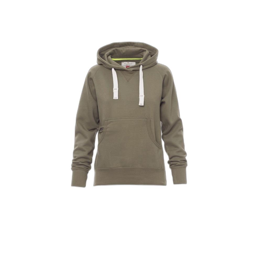 felpa con cappuccio payper atlanta+lady verde army xs
