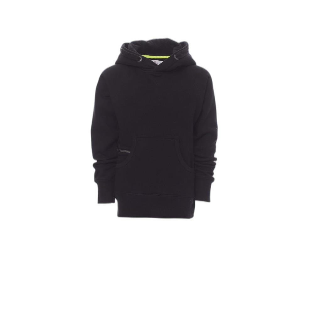 felpa con cappuccio payper colorado+ nero 3/4