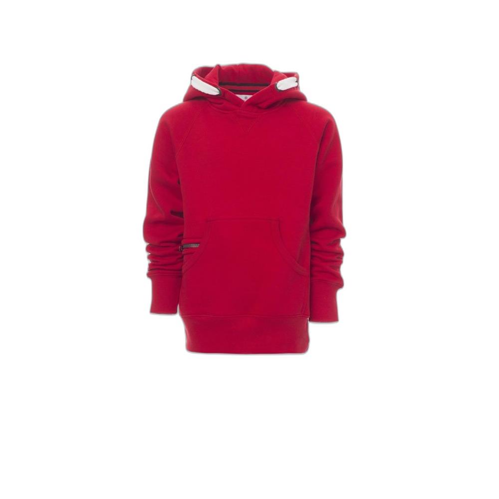 felpa con cappuccio payper colorado+ rosso 3/4